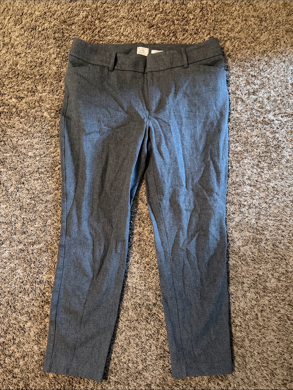 Women’s Gray Dress Pants - Classic Tailored Fit